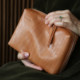 Jewelry bag ring extra large capacity head cowhide jewelry box