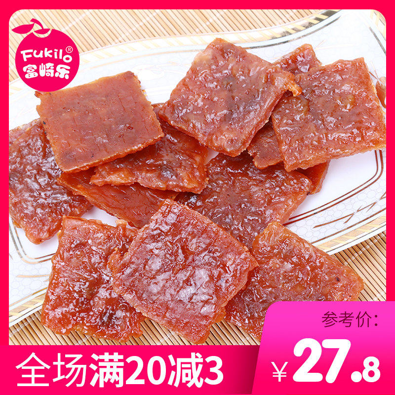富崎乐脆麻辣碎片120g猪肉脯 富崎乐猪肉类