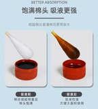 Хлопковые одноразовые длинные ватные палочки, 20см