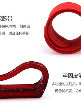 皮筋扣拍拍带手腕影楼盘头发美发工具烫发理发店造型师挂胶圈神器