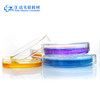 Thickened glass petri dish high temperature resistant flat dish