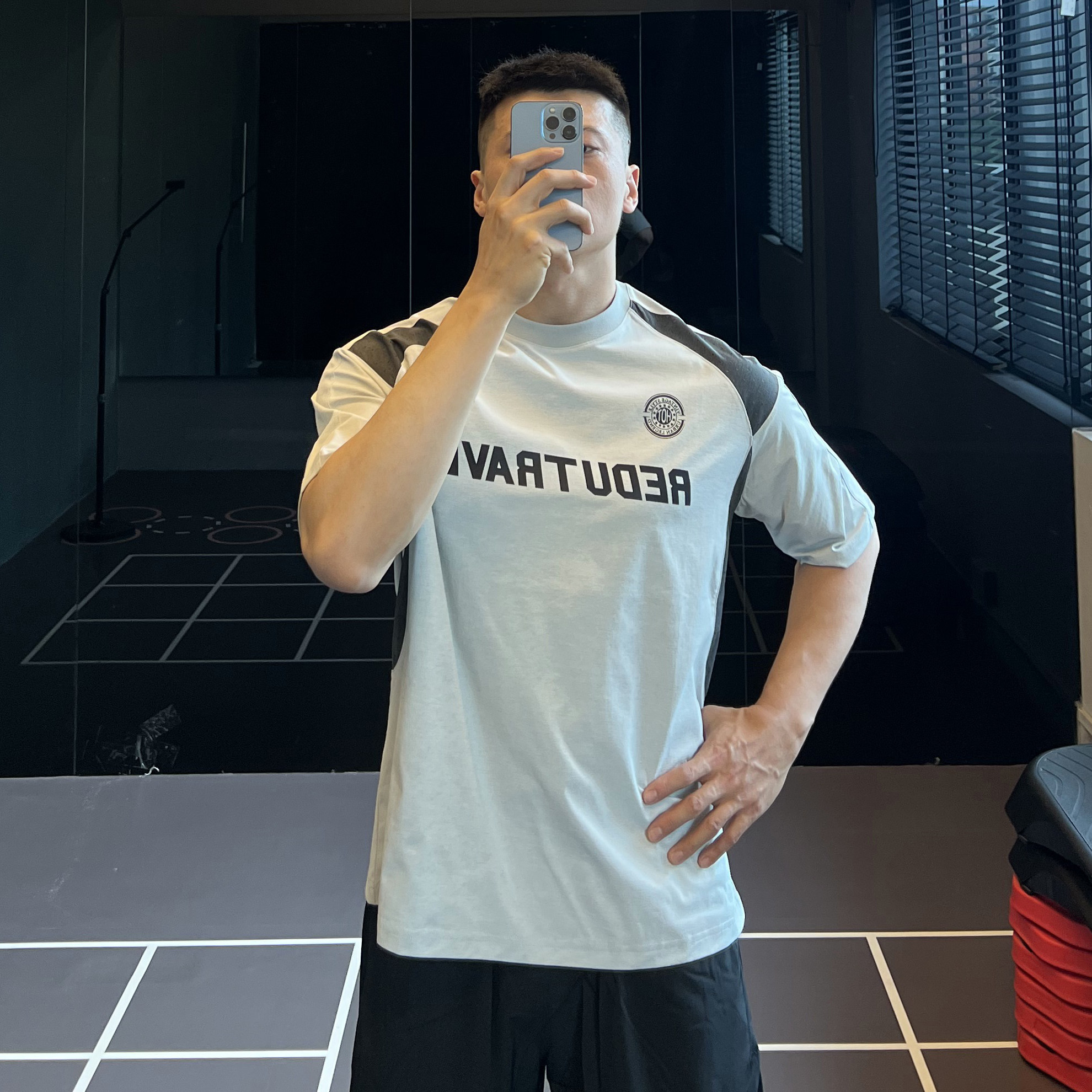 IRONTRAP美式篮球拼接撞色网孔透气短袖男士速干宽松运动T恤夏季,淘宝优惠券,粉丝福利购,淘宝优惠卷