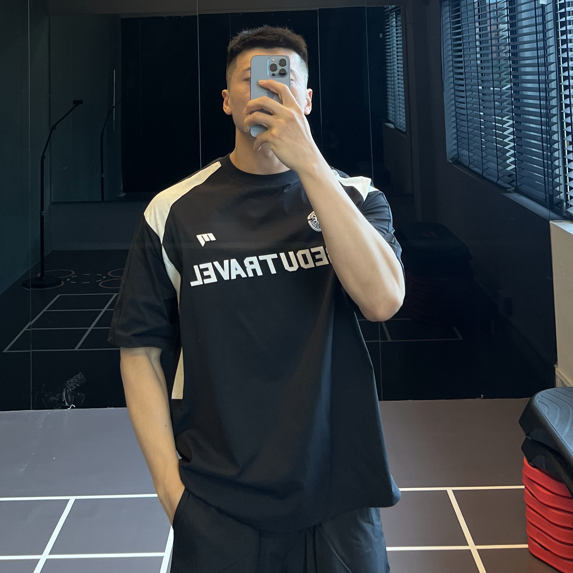 IRONTRAP美式篮球拼接撞色网孔透气短袖男士速干宽松运动T恤夏季,淘宝优惠券,粉丝福利购,淘宝优惠卷