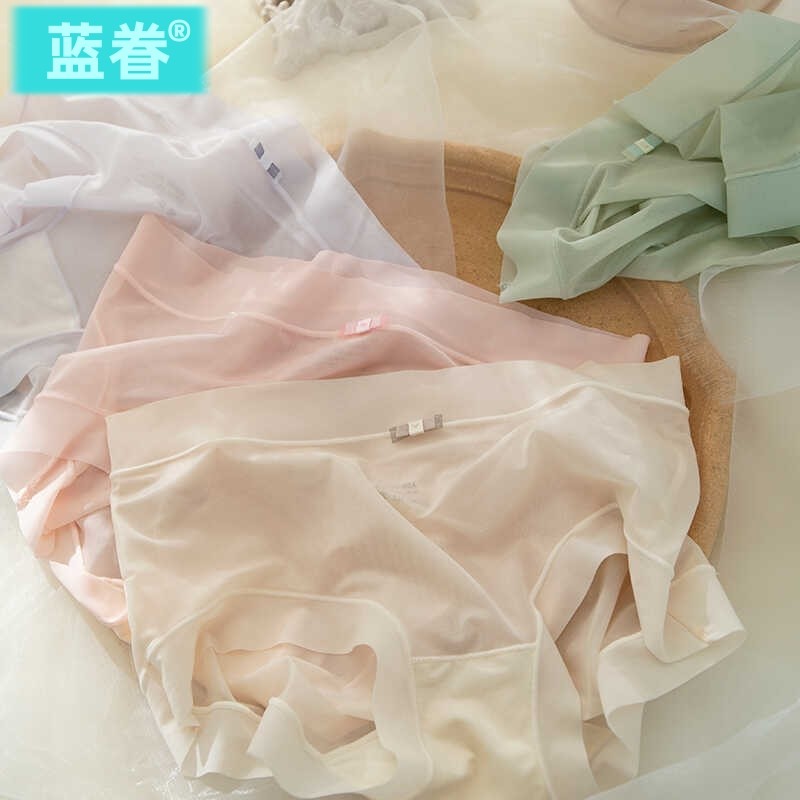 内裤女士2025新款透气无痕中腰舒适性感不卡屁性感抗菌面膜三角女,淘宝优惠券,粉丝福利购,淘宝优惠卷