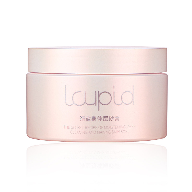 cp蜜桃味海盐男女嫩白淡化磨砂膏 lcupid身体磨砂