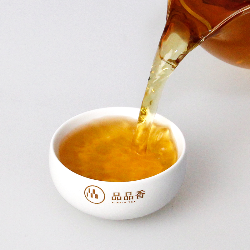 品品香茶叶福鼎白茶2018年白露茶寿眉饼整提1750克 五年陈韵 - 图2