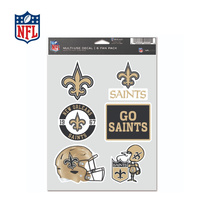 NFL New Orleans Saints 5x7 stickers for the New Orleans