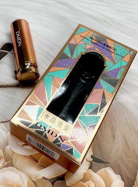 DMDN星幻钻石水晶温变口红初吻橙红变色唇膏不掉色不沾杯持久保湿