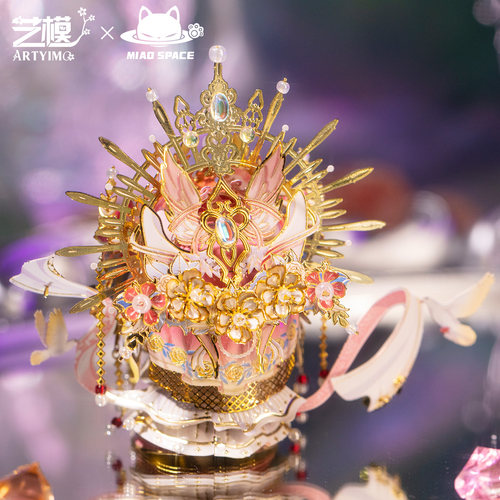 艺模喵之城爱神维纳斯 3D立体拼图金属拼装模型手工玩具礼物摆件 - 图3