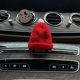 Mercedes-Benz car logo New Year's hat standing logo Little Red Riding Hood decoration New Year's hat scarf Spring Festival New Year's Day car decorations