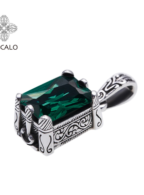 ZOCALO莫卧儿系列绿石英吊坠