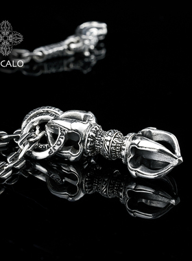 ZOCALO金刚杵系列双环金刚杵吊坠