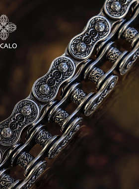 ZOCALO金刚杵系列机车链条手链