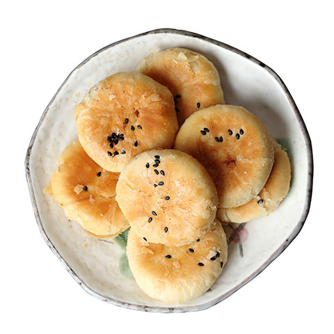 广东潮汕特产绿豆饼传统绿豆酥皮饼 酷菲特食品传统糕点