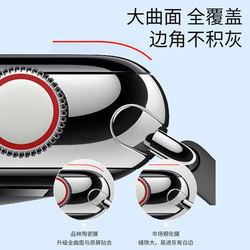 适用华为watch4手表膜钢化膜watch4pro智能运动保护膜GTCyber曲面陶瓷膜WatcUltimate全屏覆盖高清贴膜HUAWEI - 图1