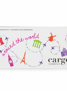 cargo卡购 - 环游世界12色眼影盘 (12x 眼影, 1x 眼影刷) 12x0.8g