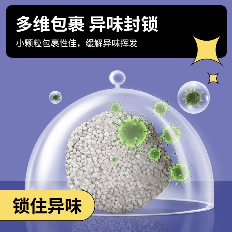 宠物兔兔专用兔砂吸水除臭厕所垫料尿沙20斤兔子粪便清理清洁用品 - 图1