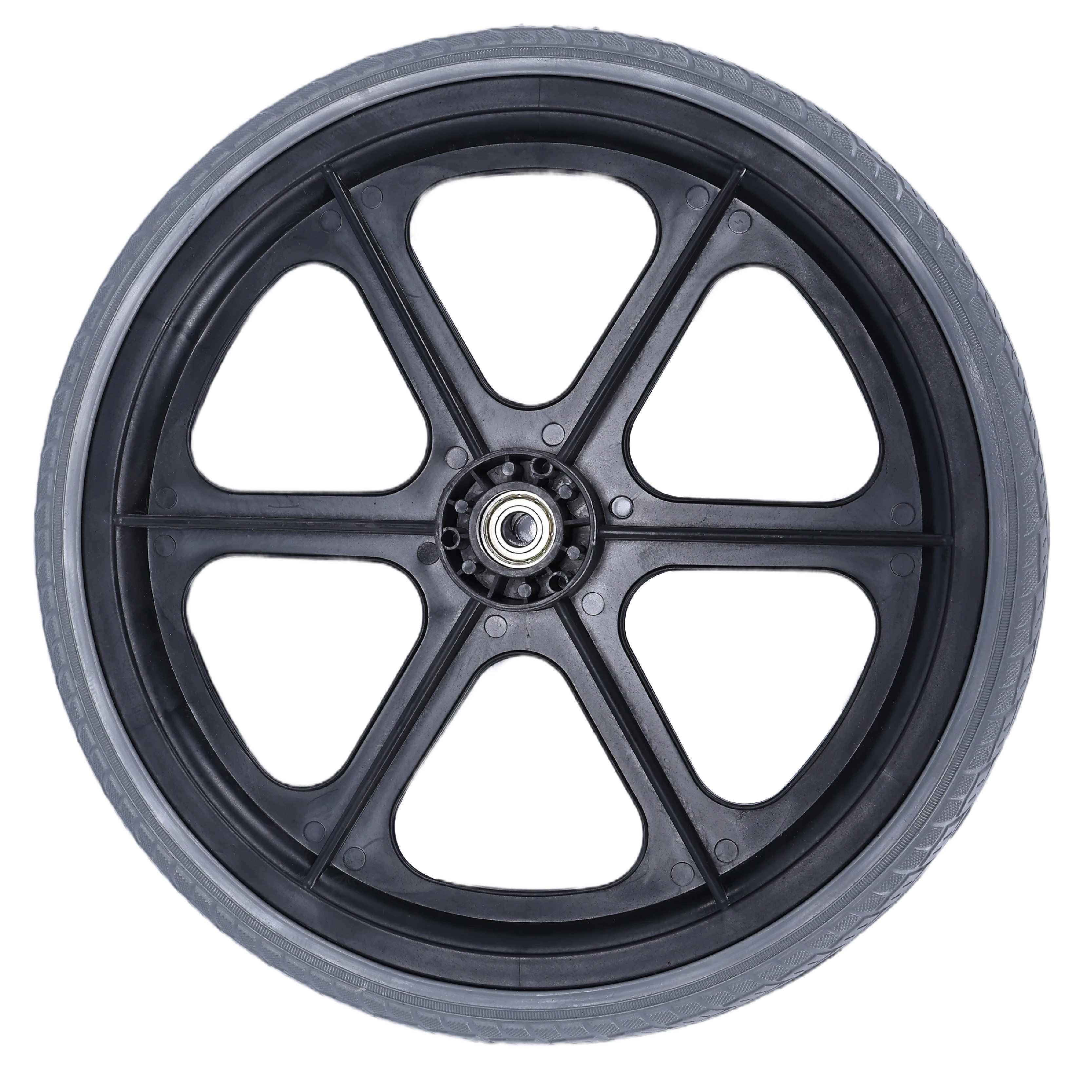 轮椅配件后轮16寸轮子实心胎充气胎带轴承送螺杆一套手动轮椅专用,淘宝优惠券,粉丝福利购,淘宝优惠卷