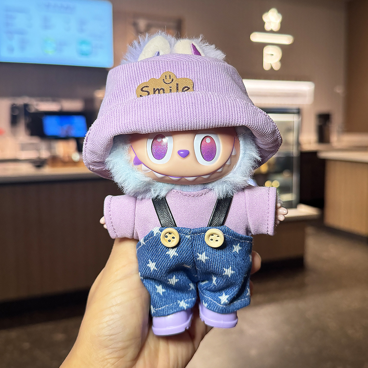 拉布布三代娃衣labubu第一二代玩偶公仔衣服前方高能3.0幸运紫色,淘宝优惠券,粉丝福利购,淘宝优惠卷