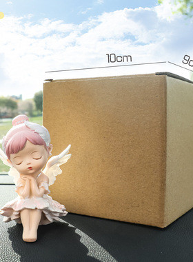 2025少女心贝拉芭蕾女孩创意汽车摆件客厅卧室家居装饰工艺品