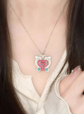 爆款项链花丝蝴蝶项链ins学生小众轻奢高级百搭设计气质锁骨吊坠