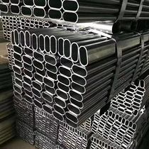 Iron ellipsoidal round tube 35 * 45 * 55 * 65 * 75 * 85 * 95 * 125 * 135 * 145 flat oval tube armrest tube profiled tube