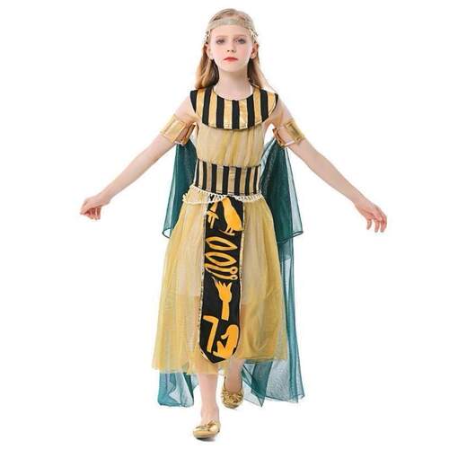 NewUmorden Halloween Cleopatra Costume for Girls Child Kids - 图2