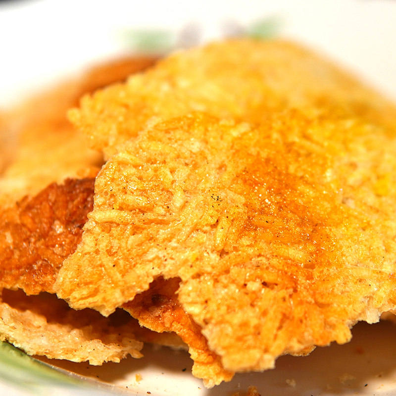 安徽特产农家非油炸柴火土灶锅巴 姜古乐食品膨化食品