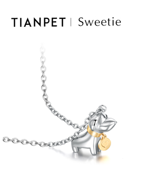 宠物骨灰留存项链钛钢保护爱宠