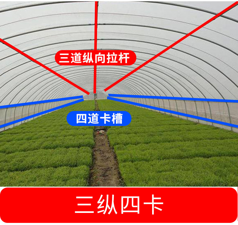 大棚骨架钢管温室定制养殖大棚蔬菜大棚连体连栋种植棚热镀锌全套