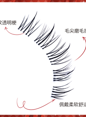 安吉猫整条皇冠仙子睫毛自然