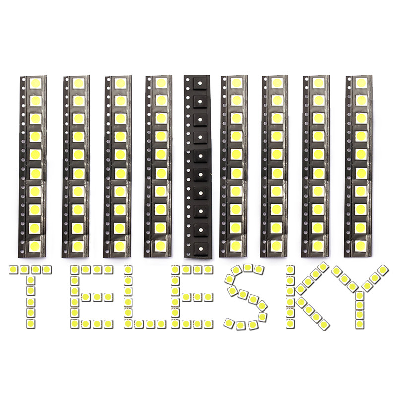 【TELESKY】5050 LED 灯 贴片发光二极管 白色 白光 高亮 (5个),淘宝优惠券,粉丝福利购,淘宝优惠卷