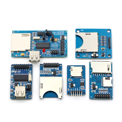 SD卡模块单片机 Micro SD卡模块CH376S SPI接口 迷你TF卡读写器 - 图0