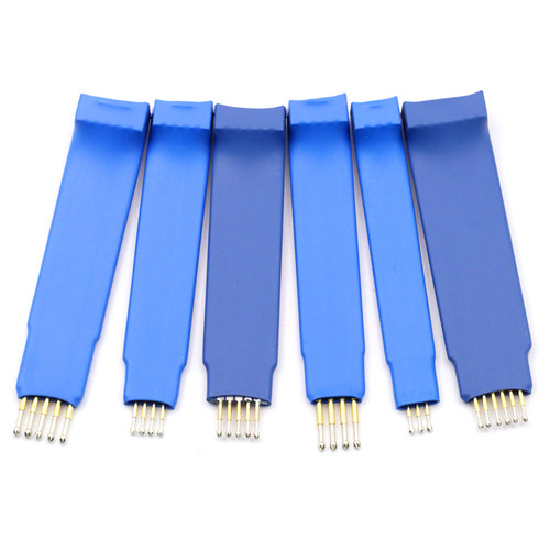 2.0/2.54mm 3/4/5/6P STM32烧写 烧录探针模块STM8弹簧针 - 图0