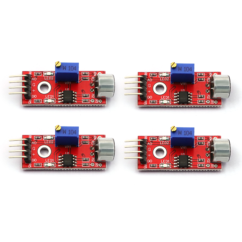 TELESKY 高感度麦克风传感器模块 高灵敏声音控制板模块 传感器
