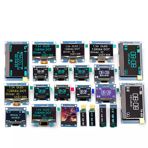 0.96寸OLED显示屏模块SPI 0.91 1.3 液晶12864彩屏幕4针6 ssd1306 - 图0