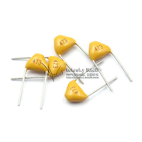 TELESKY独石电容 473 0.047UF 50V 脚距5.08MM±20%电容器 50个 - 图3