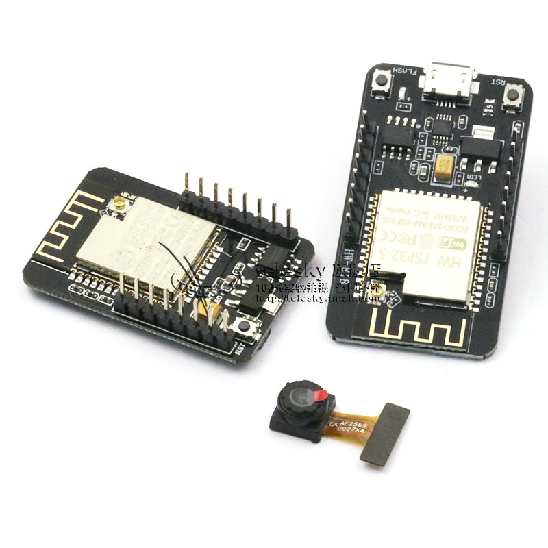 WiFi+蓝牙模块ESP32串口转WiFi/摄像头ESP32-CAM-CH340开发板测试-图3