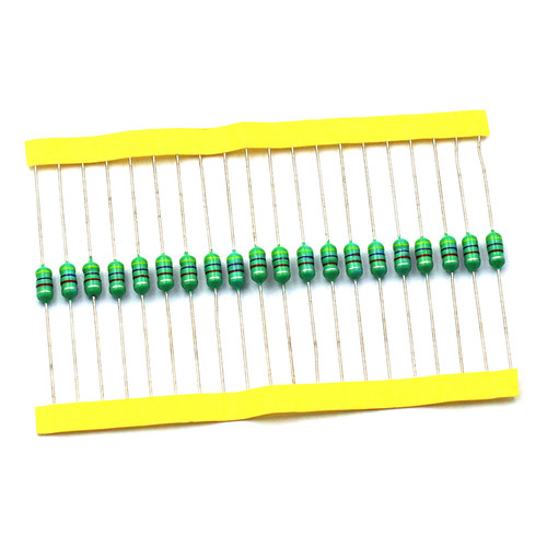 TELESKY 0410色码电感器 色环电感1/2W 0.5W  47UH 470K (20个) - 图0