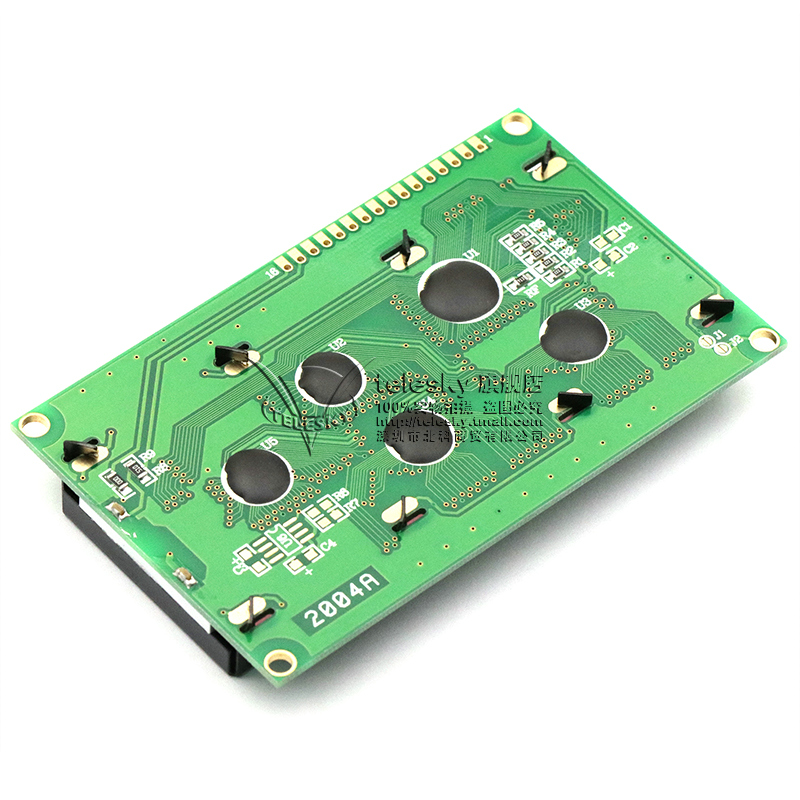 TELESKY 2004LCD 2004A液晶LCD2004液晶模块 5V 蓝屏 20X4 LCD - 图3