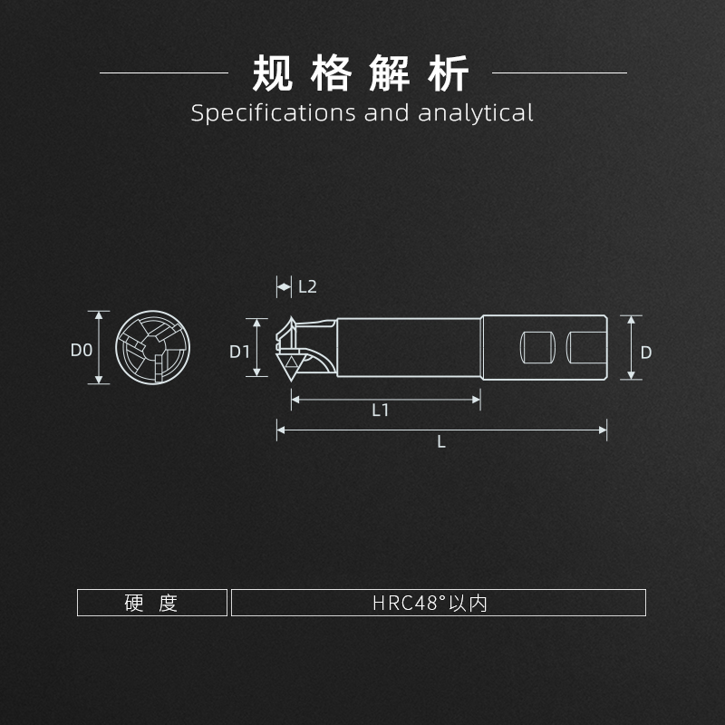 亿翰SMT深孔螺纹铣刀杆数控加工中心单齿内U型铣牙刀11UI刀片16UI