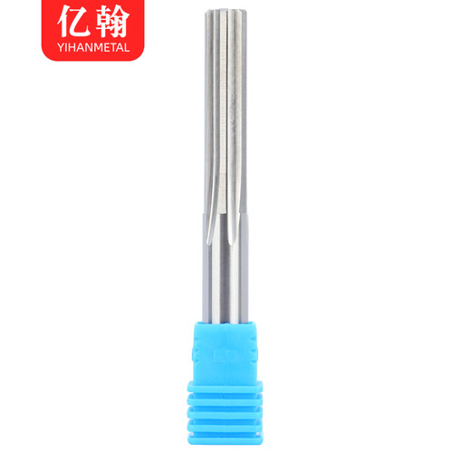 亿翰整体合金钨钢加长直槽机用铰刀3 4 5 6 7 8 10 12 16*100 150 - 图0