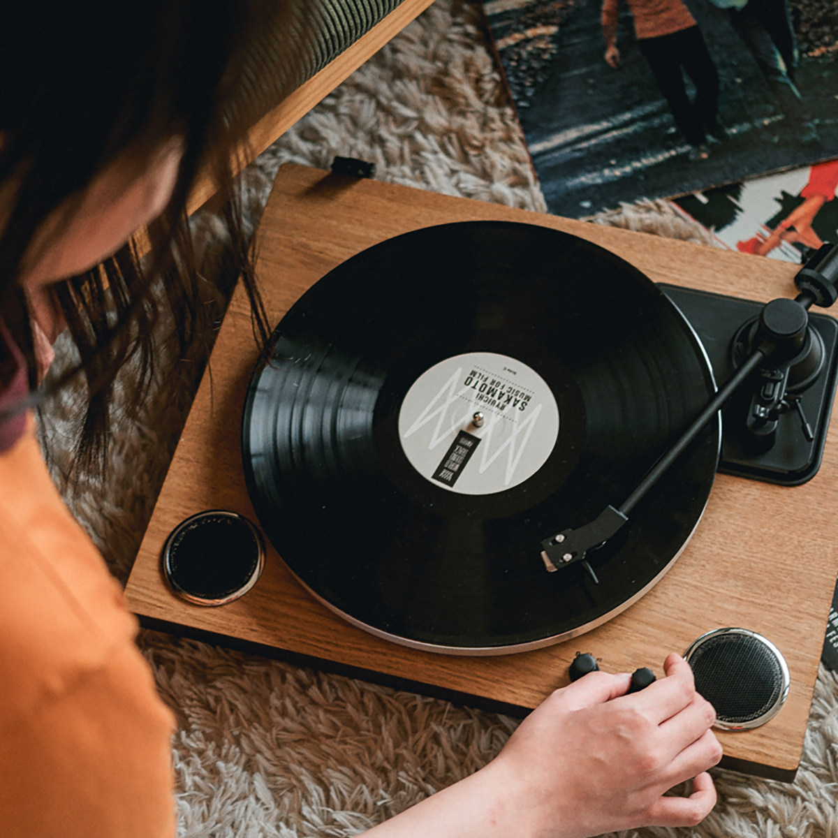 赛塔林MANTY三代黑胶唱片机木质复古老式留声机蓝牙李现同款音箱,淘宝优惠券,粉丝福利购,淘宝优惠卷