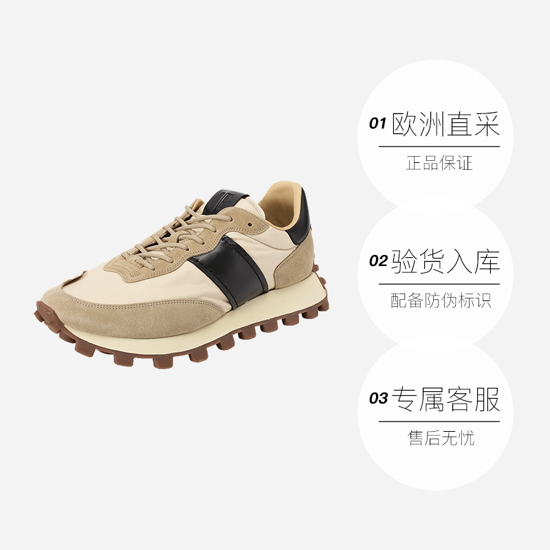 【自营】Tod'S托德斯 男士厚底系带休闲运动鞋 XXM25K0FL90PQ4 - 图3