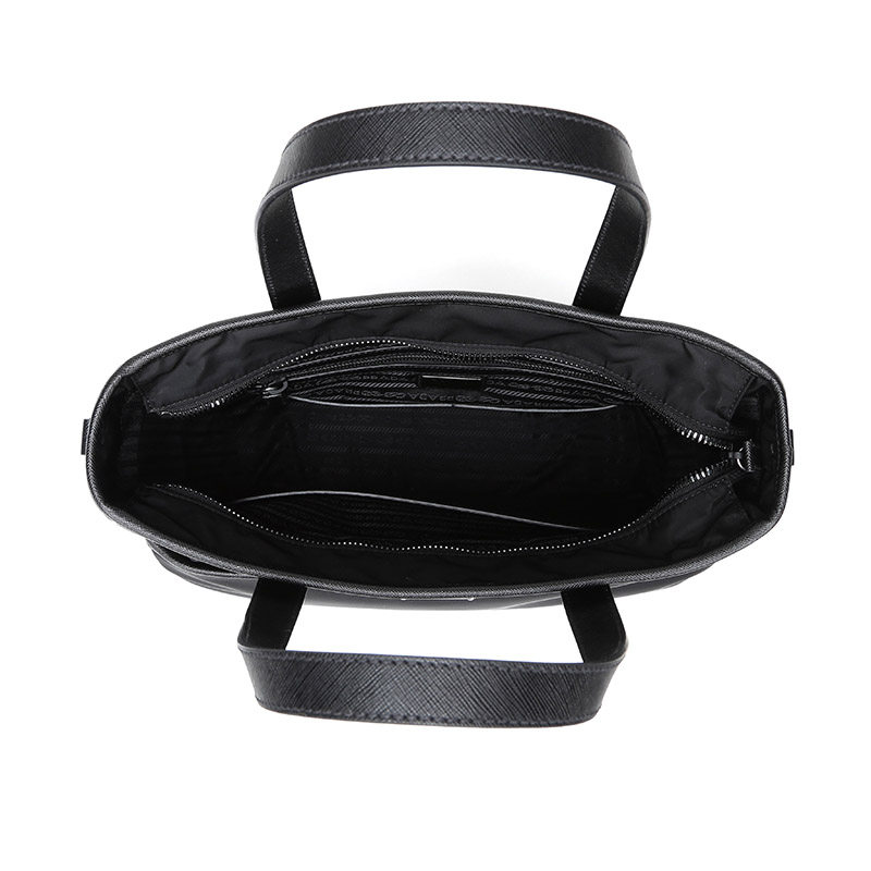 【直营】prada男士织物配皮斜挎包 天猫国际时尚直营男士包袋