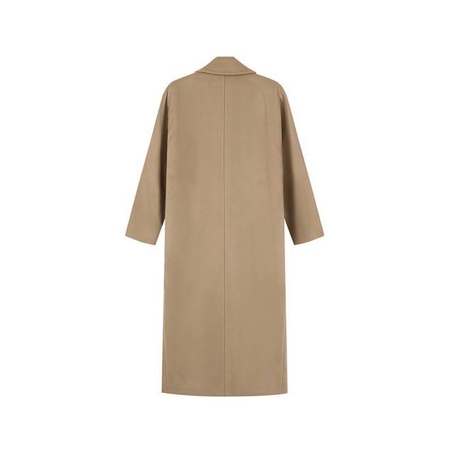 【自营】MaxMara麦丝玛拉女士春秋长款羊毛大衣外套ERICE