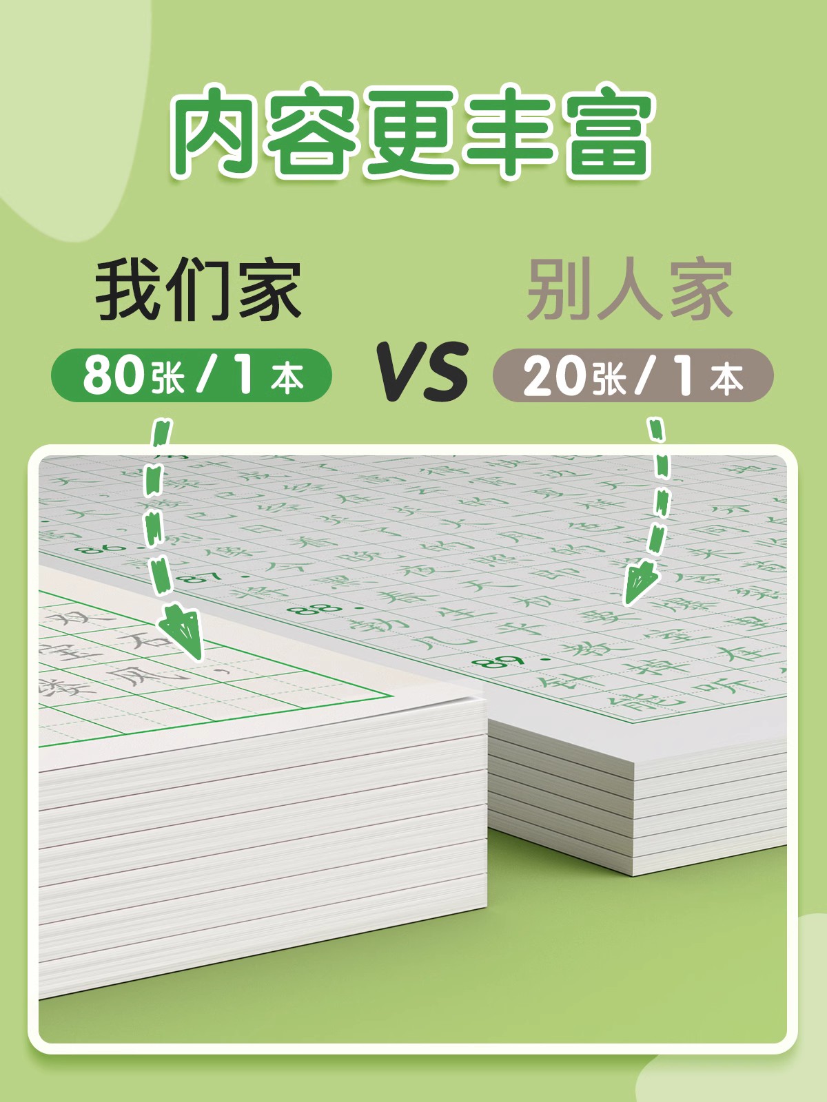 优美句子积累大全字帖小学生专用练字帖每日一练三年级上册下册同步练习本四五六年级正楷硬笔书法钢笔楷书好词好句好段摘抄描红贴 - 图3