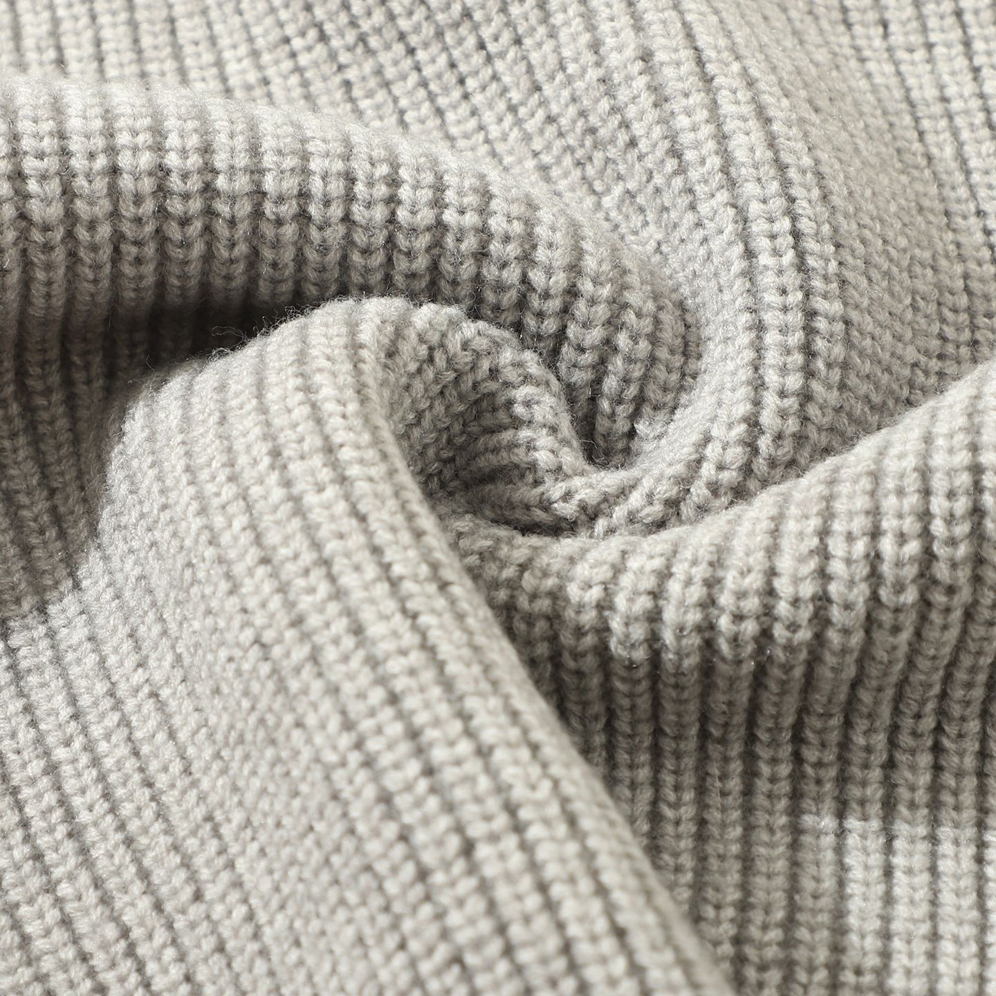 小众设计!秋冬保暖亨利领元宝针套头针织衫男慵懒廓形半开领毛衣 - 图1