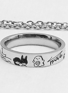 宇宙中鑫原创CP王一舟解鑫豪戒指