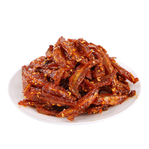 银鱼仔香辣散装250g小银鱼原味蜜汁鱼干北海特产海味零食即食 - 图3